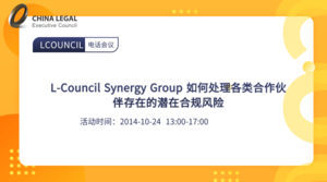 L-Council Synergy Group 如何处理各类合作伙伴存在的潜在合规风险