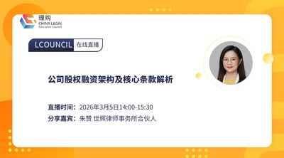 公司股权融资架构及核心条款解析